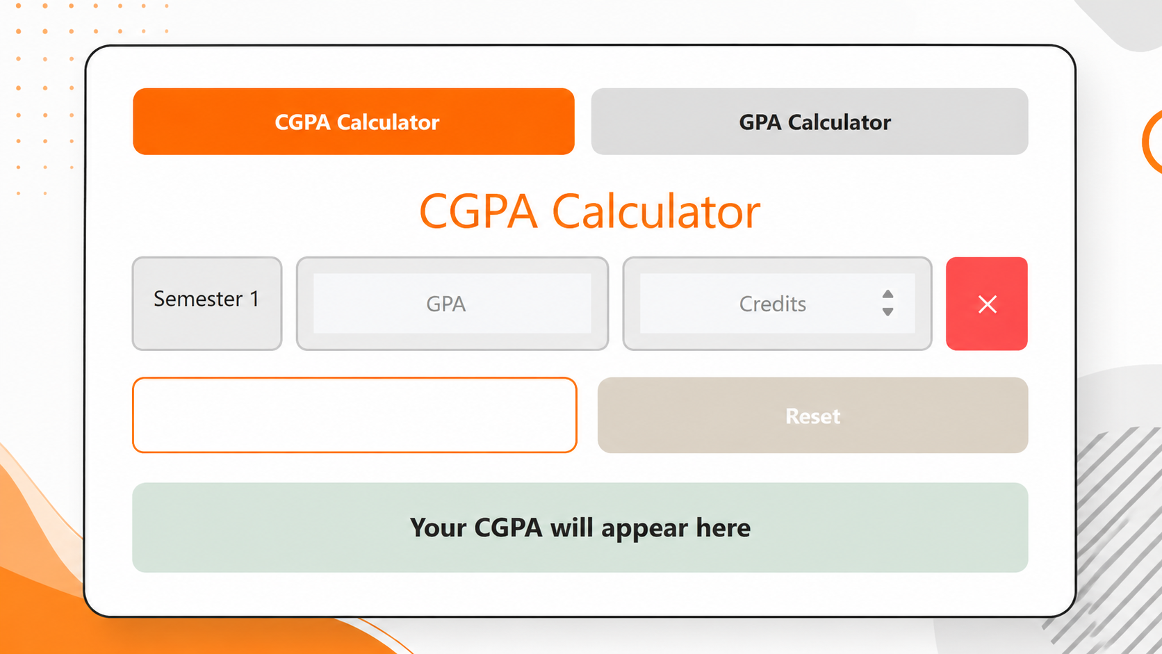 cgp calculator